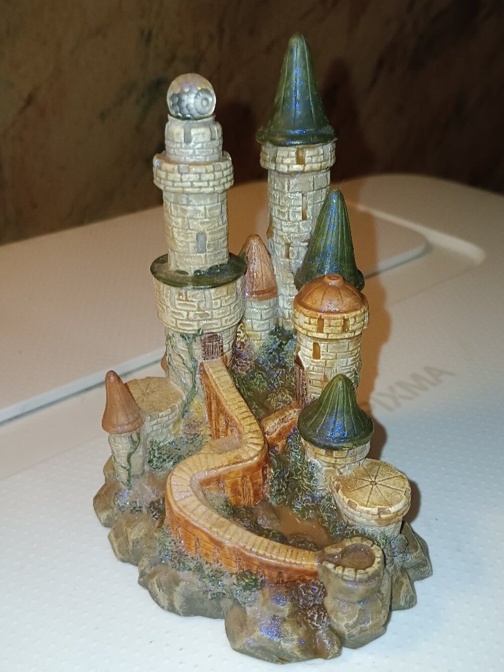 Vintage Spoontique Castle Swarovski Crystal Castle